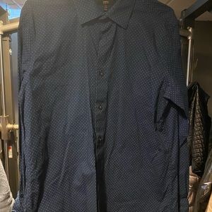 Apt. 9 Slim Fit Blue Dress Shirt